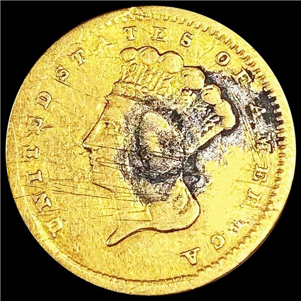 1856 Rare Gold Dollar NICELY CIRCULATED
