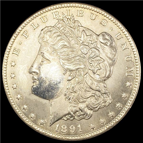 1891-CC Morgan Silver Dollar UNCIRCULATED