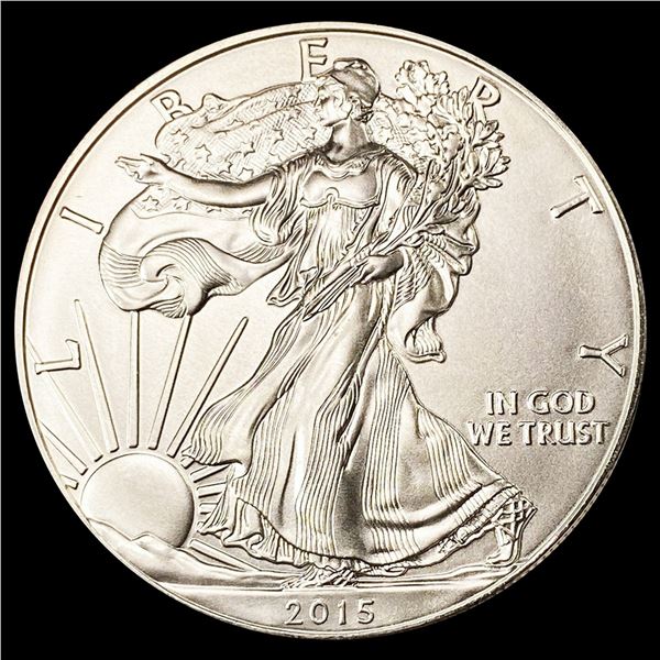 2015 American 1oz Silver Eagle SUPERB GEM BU