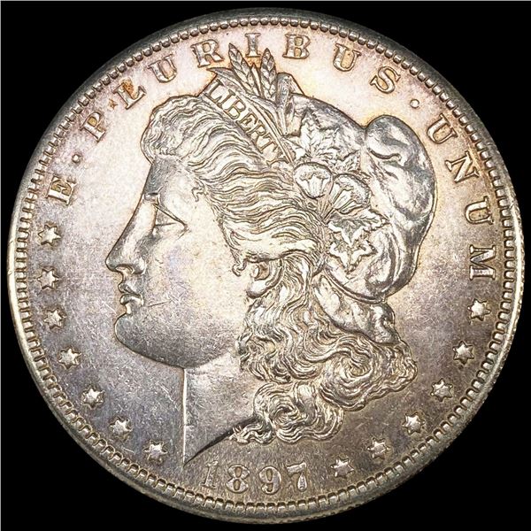 1897-S Morgan Silver Dollar CLOSELY UNCIRCULATED