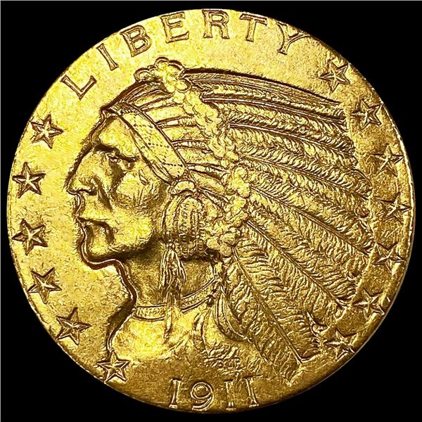1911 $5 Gold Half Eagle UNCIRCULATED