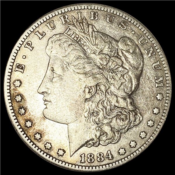 1884-S Morgan Silver Dollar CLOSELY UNCIRCULATED