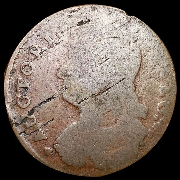 1700's Britannia Colonial Coin NICELY CIRCULATED