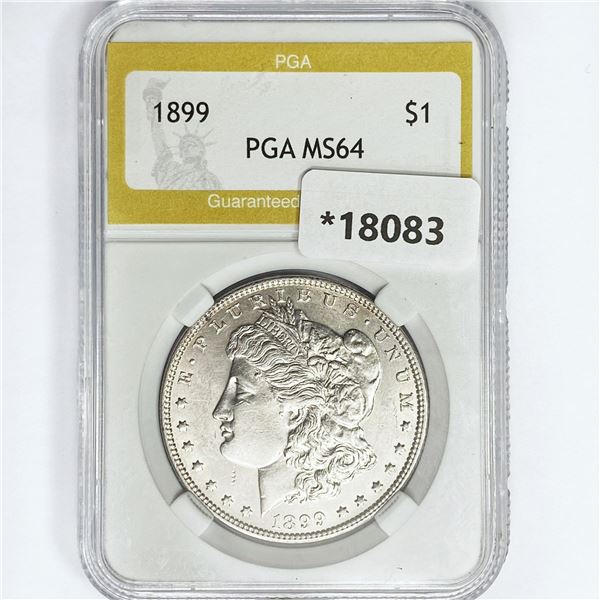 1899 Morgan Silver Dollar PGA MS64