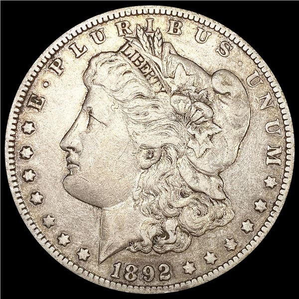 1892-O Morgan Silver Dollar LIGHTLY CIRCULATED