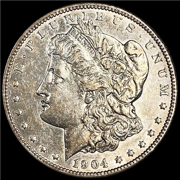 1904 Morgan Silver Dollar CLOSELY UNCIRCULATED