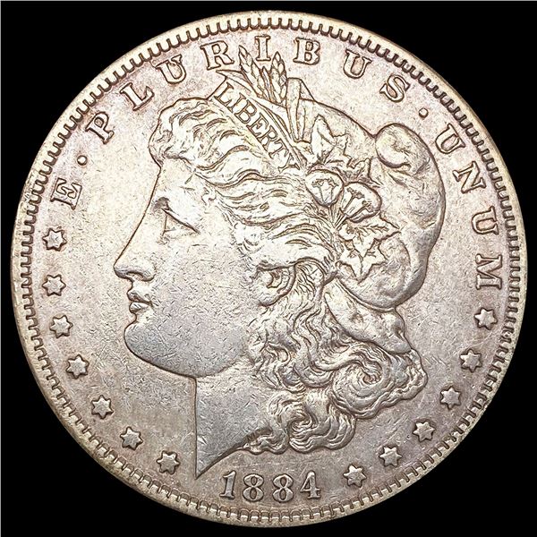 1884-S Morgan Silver Dollar LIGHTLY CIRCULATED