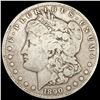 Image 1 : 1890-CC Morgan Silver Dollar NICELY CIRCULATED
