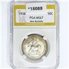 Image 1 : 1938 New Rochelle Half Dollar PGA MS67
