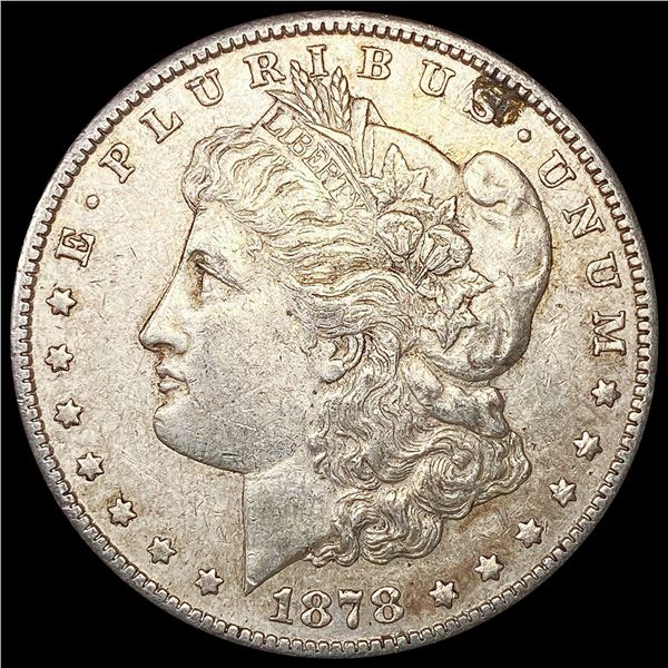 1878-S Morgan Silver Dollar CLOSELY UNCIRCULATED