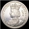 Image 1 : 1893 Isabella Silver Quarter UNCIRCULATED