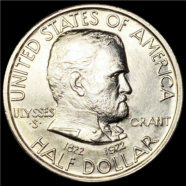 1922 Grant Half Dollar GEM BU