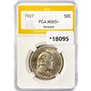 Image 1 : 1927 Vermont Half Dollar PGA MS65+
