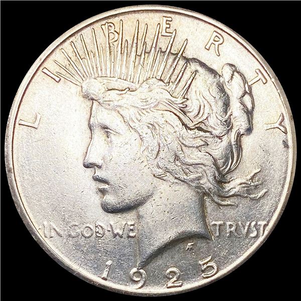 1925-S Silver Peace Dollar CLOSELY UNCIRCULATED