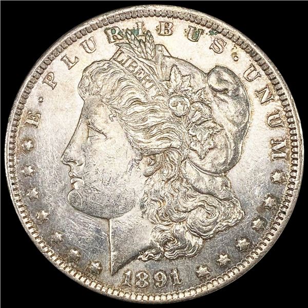1891-CC Morgan Silver Dollar UNCIRCULATED