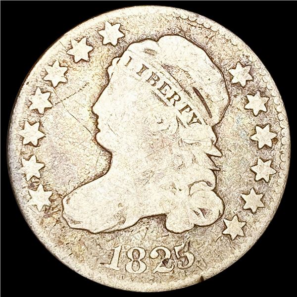 1825 Capped Bust Dime NICELY CIRCULATED