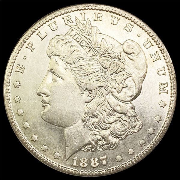1887-S Morgan Silver Dollar UNCIRCULATED