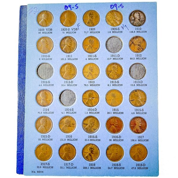 1909-1940 Wheat Cent Book ( Coins)