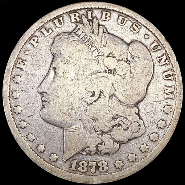 1878-CC Morgan Silver Dollar NICELY CIRCULATED