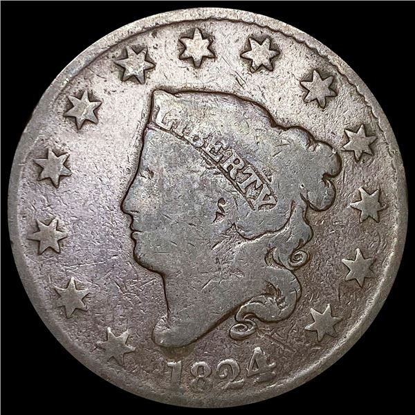 1824 Large Cent NICELY CIRCULATED
