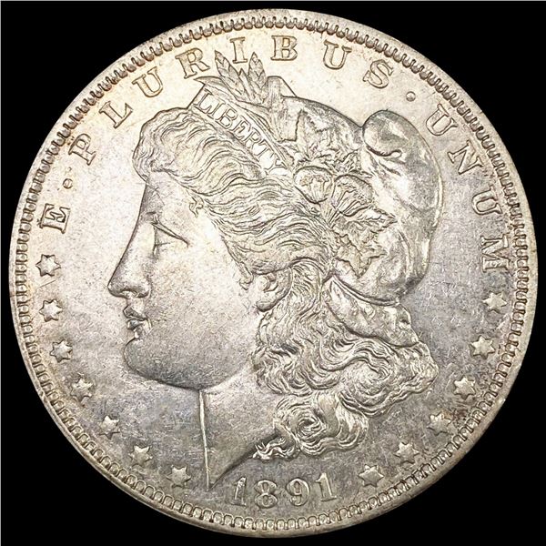 1891-O Morgan Silver Dollar CLOSELY UNCIRCULATED