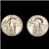 Image 1 : (2) 1929-S Standing Liberty Quarters CLOSELY UNC