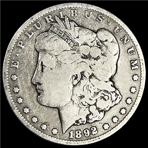 1892-CC Morgan Silver Dollar NICELY CIRCULATED