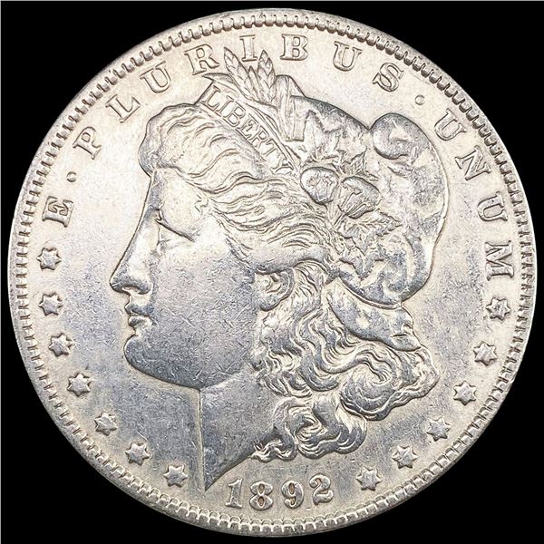 1892 Morgan Silver Dollar CLOSELY UNCIRCULATED