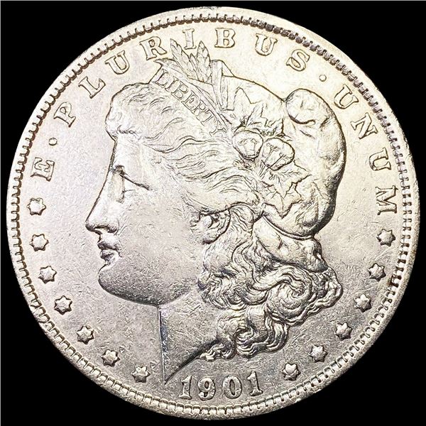 1901 Morgan Silver Dollar ABOUT UNCIRCULATED