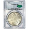 Image 1 : 1899 CAC Morgan Silver Dollar PCGS MS63