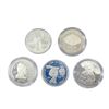 Image 1 : 1983-2004 US Commem Silver Coins (5 Coins)