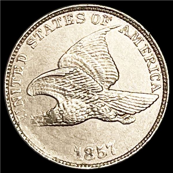 1857 Flying Eagle Cent CLOSELY UNCIRCULATED