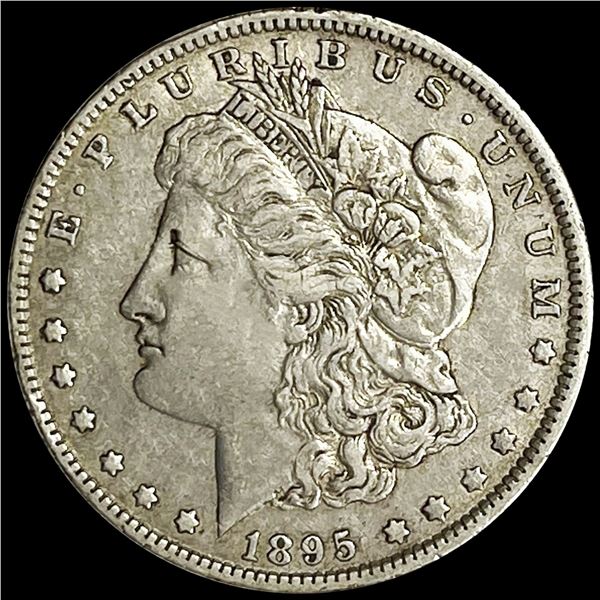 1895-O Morgan Silver Dollar NEARLY UNCIRCULATED