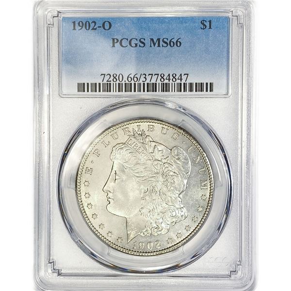1902-O Morgan Silver Dollar PCGS MS66