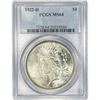 Image 1 : 1922-D Silver Peace Dollar PCGS MS64