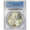 Image 1 : 1922 Silver Peace Dollar PCGS MS65