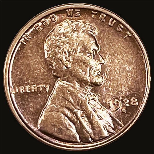 1928-D RD Wheat Cent UNCIRCULATED