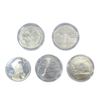 Image 2 : 1984-2002 US Commem Silver Coins (5 Coins)