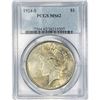 Image 1 : 1924-S Silver Peace Dollar PCGS MS62