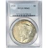 Image 1 : 1928 Silver Peace Dollar PCGS MS62