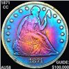 Image 1 : 1871-CC Seated Liberty Dollar CHOICE AU