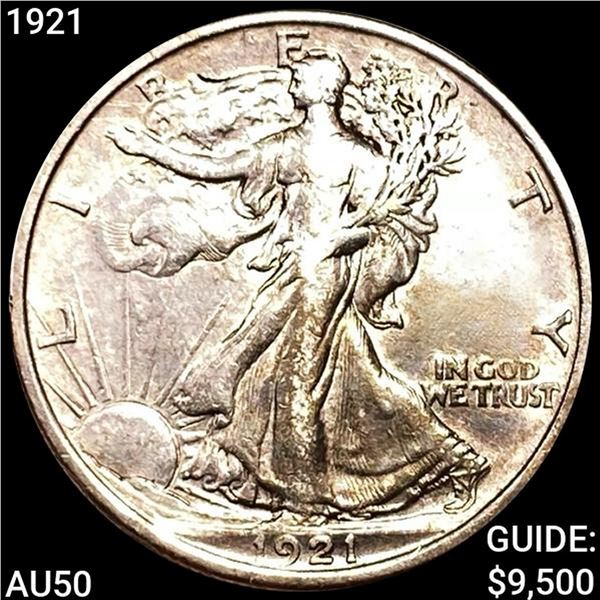 1921 Walking Liberty Half Dollar HIGH GRADE