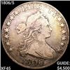 Image 1 : 1806/5 Draped Bust Half Dollar LIGHTLY CIRC