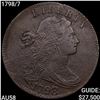 Image 1 : 1798/7 Draped Bust Large Cent CHOICE AU
