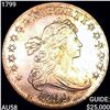 Image 1 : 1799 Draped Bust Dollar CHOICE AU