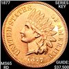 Image 1 : 1877 SERIES KEY Indian Head Cent GEM BU RD