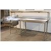Image 3 : L SHAPE S/S COMMERCIAL RESTAURANT SINK WITH