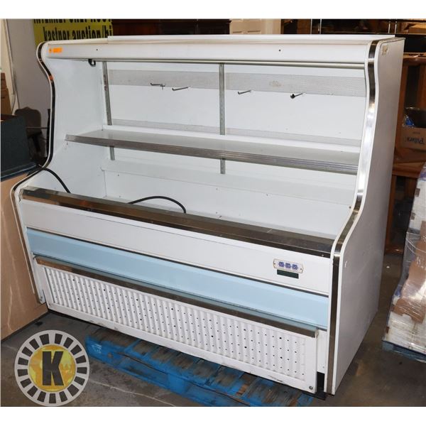 UNC 6' REACH IN RETAIL COOLER 115V