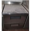 Image 1 : TWO DRAWER COUNTER HEIGHT COOLER. NO MODEL NUMBER