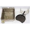 STAINLESS STEEL 6" DEEP KITCHEN TRAY